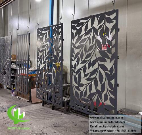 Latest company Solutions about 沿岸耐久性: マルディブ リゾート プロジェクトのためのレーザーカット アルミ AC スクリーン