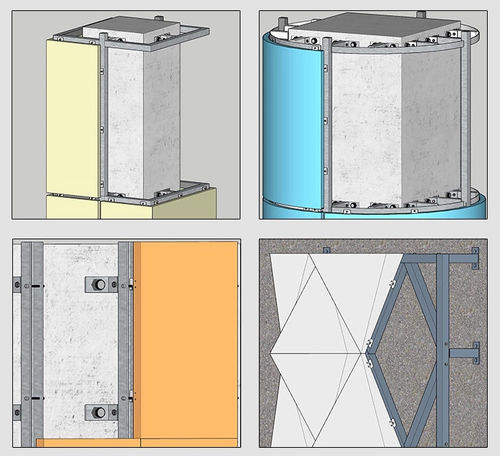 最新の会社ニュース メタルファッダのアルミニウムコーティングをインストールする方法
