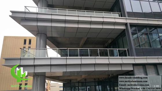 お買い得 3mm 粉末で覆われたアルミニウムファサードパネル オンライン