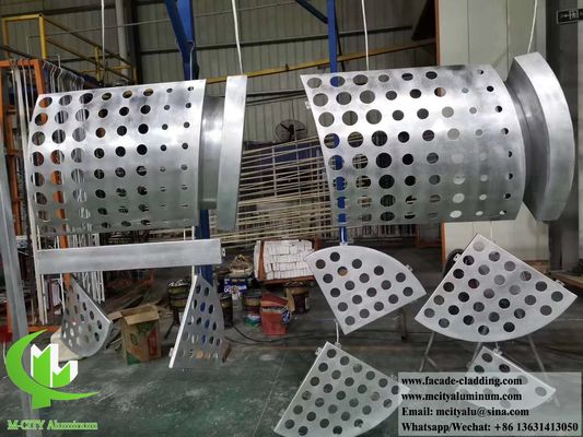 お買い得 外壁壁カバーのためのアルミ固体パネル 防火 オンライン