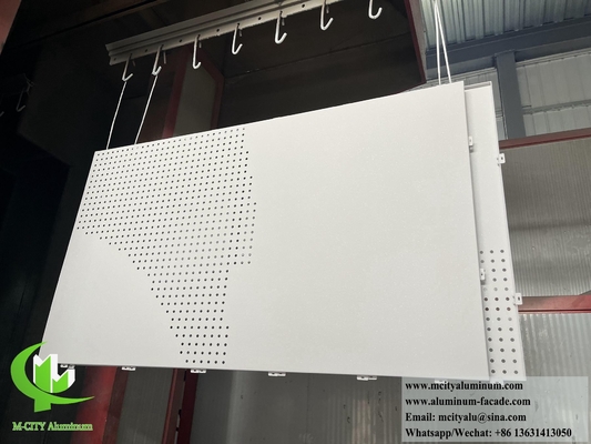 LEDライトで壁を覆う建物用アルミニウムスクリーン