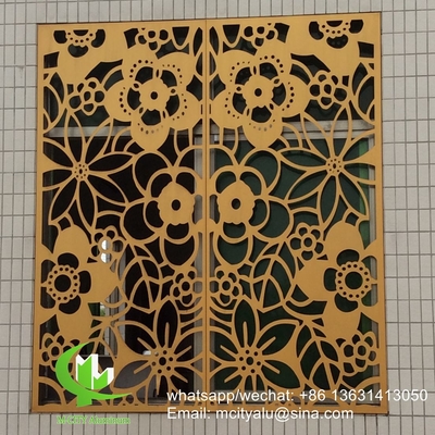 窓の装飾用 アルミ彫刻板 2.5mm 厚さの板材
