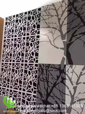 メタルアルミニウムレーザーカットパネル 穿孔シート