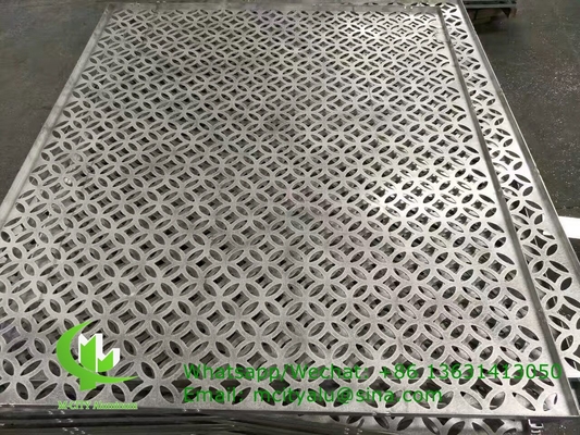3mmの厚さのアルミパネルを持つ玄関のカーテン壁のための金属アルミ固体パネルコーティングパネル