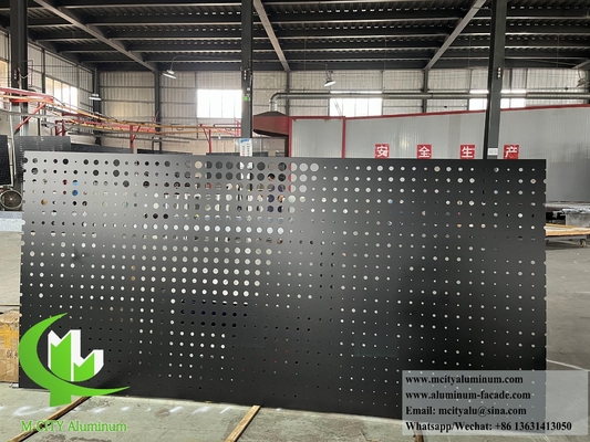 建築用装飾用スクリーンパネルを打たれる 外壁壁カバー用アルミシート