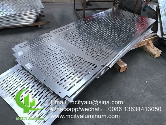 中国工場 スーパー耐久性粉末で覆われた アルミ CNC 孔付き装飾パネル 壁面パネル 装飾パネル