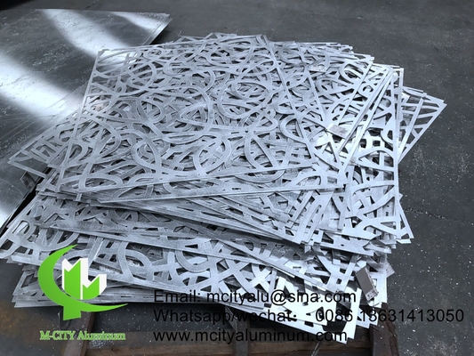 バルコニー用 アルミ perforated sceen 3mm メタルシート 粉末塗装