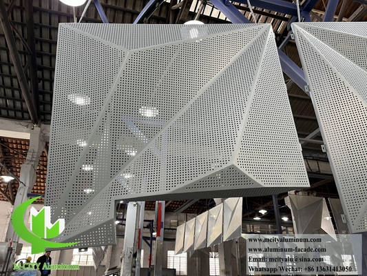 3D アルミ コーティング 孔付き 玄関 金属 玄関 システム