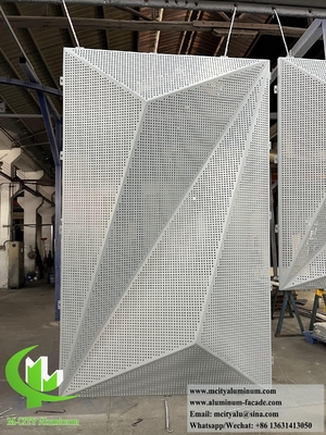 3D金属コーティング アルミニウムシート 外壁装飾用