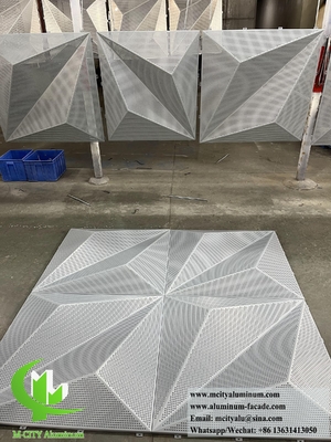 建築 3D アルミ コーティング 壁パネル 玄関 システム 穴