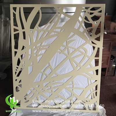 バルコニー用 アルミ perforated sceen 3mm メタルシート 粉末塗装