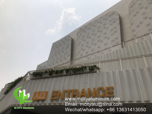 中国 アルミファサード 壁カバー パネル 建物外壁カバー