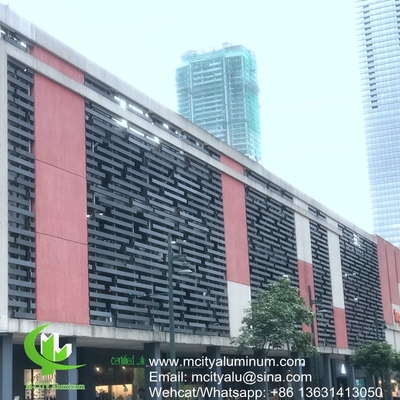 FOSHAN PVDF 建物外面に使用される金属アルミ孔型非標準パネル