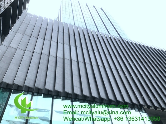 FOSHAN PVDF 建物外面に使用される金属アルミ孔型非標準パネル