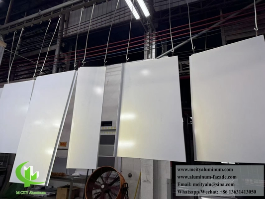 外壁カバー アルミ壁パネル PVDF カメレオン色