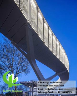 建築装飾用エキスパンドアルミニウムメッシュ 3mm厚