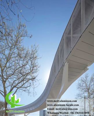 建築装飾用エキスパンドアルミニウムメッシュ 3mm厚