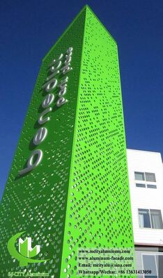 建築 3003 アルミニウム 玄関 システム 工場製 オーダーメイド パネル 現代の外装用