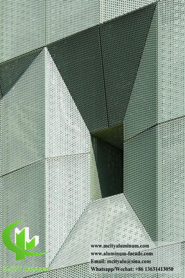 請負業者のためのPVDFアルミニウムファサードシステム