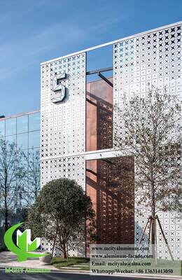 建築 3003 アルミニウム 玄関 システム 工場製 オーダーメイド パネル 現代の外装用