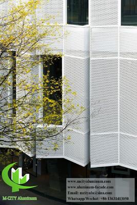 請負業者のためのPVDFアルミニウムファサードシステム