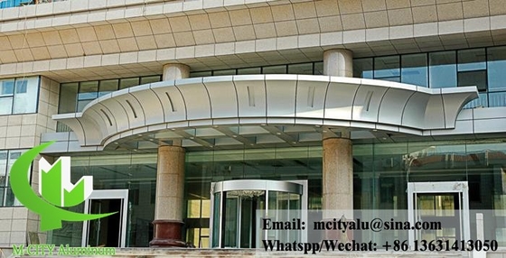 建築用固体アルミ製の壁壁壁面カバー