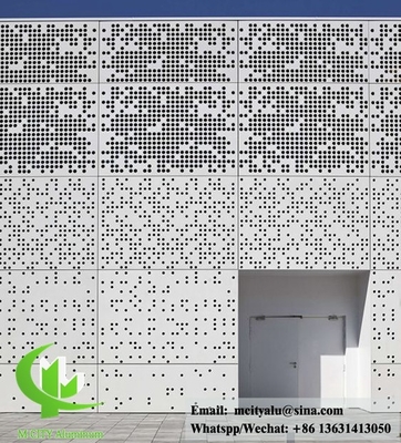 防水用アルミニウム面孔孔板 建物の装飾用