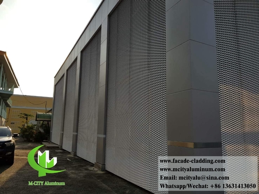 外部 建築用アルミ網拡張スクリーンパネル