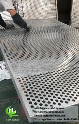 壁面の金属パネル,天井のファセード用アルミニウムシート