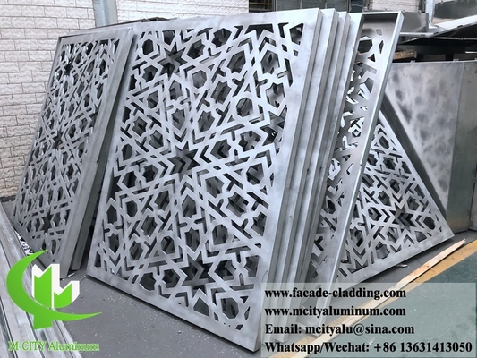 3D折りたたみアルミニウムパネル 建物のファサード パーソナライズされた金属シート