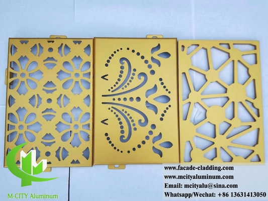 金属アルミニウムファサード 建物のファサード用のアルミニウムパネル パーソナライズされた金属シート 3mm