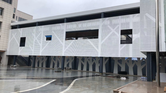 ペフォレーション金属 覆面 アルミニウム 玄関 空白板金属