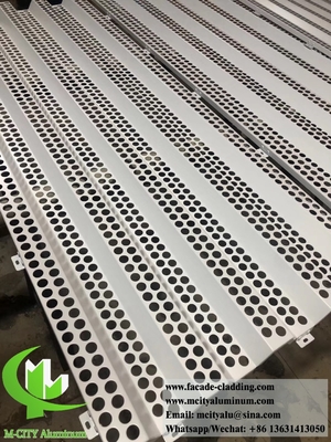 防腐金属ファサード 孔状アルミシート コーティング 供給業者 中国