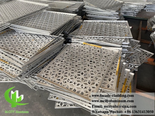 装飾用金属スクリーンパネル 壁カバー用アルミ材料3mm