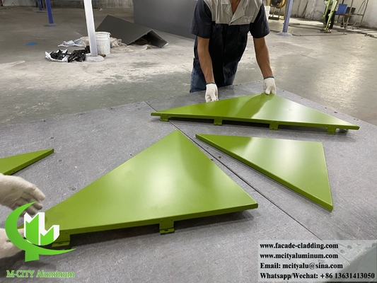 固体アルミパネル 金属壁カバー 玄関パネル 厚さ3mm PVDF
