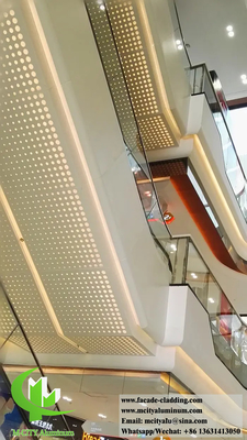 Metal sheet for wall decoration durable fireproof architectural cladding materials 壁の飾り付けのための耐久性のある防火建築クラッディング材料