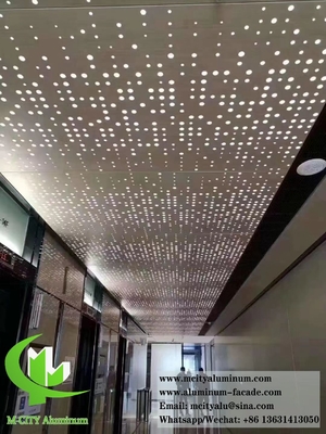 建築用金属壁パネル 玄関の装飾用アルミシート