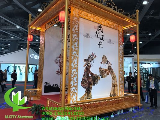 お買い得 カスタムデザイン アルミ彫刻スクリーンパネル 粉末で覆われたレーザー切断ファサードパネル 1.5-10mm 厚さ オンライン