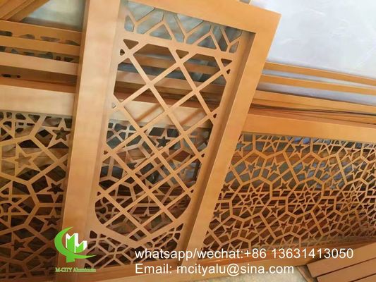 お買い得 PVDF仕上げの3mm中空パターンアルミニウムクラッドパネル（ファサードおよびカーテンウォール用） オンライン