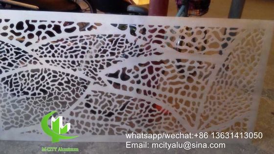 お買い得 1000x2000mmサイズでファサードとカーテン壁のためのカスタマイズ可能なパターンを持つPVDF仕上げアルミニウム装飾パネル オンライン