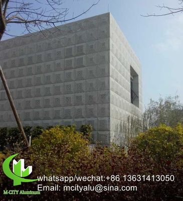 お買い得 カーテン壁の装飾のためのカスタムRALカラーとCNC切削で粉末で覆われたアルミ彫刻パネル オンライン