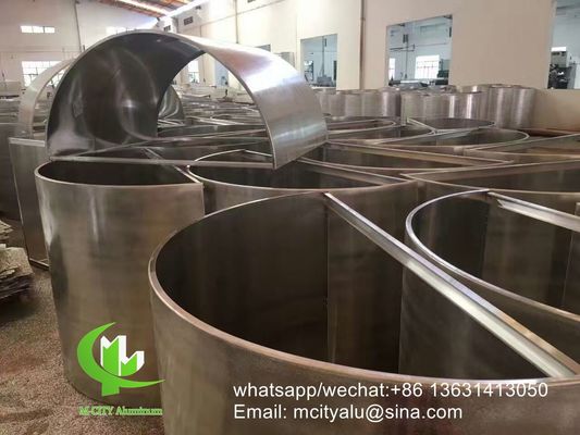 お買い得 柱面のカーテン壁のためのアルミ製のコーティングパネル オンライン