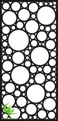 お買い得 外部 3mm メタルシートと丸い抱きパターンを持つ壁装飾のためのアルミニウム孔板 オンライン