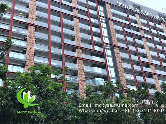 お買い得 粉末で覆われたパフォーレートアルミニウムパネル,カスタマイズ可能なRAL色とCNCレーザーカット オンライン