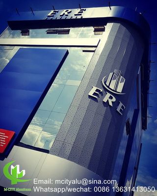 お買い得 2mm厚の粉末で覆われたアルミホールウォールパネル オンライン