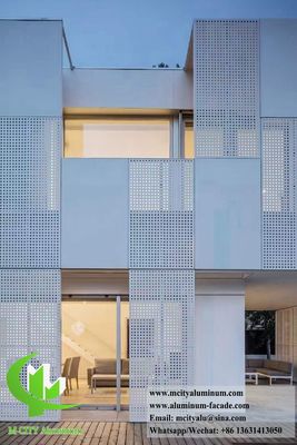 お買い得 CNC パンシング アルミニウムシート メタルファサード 壁カバー オンライン