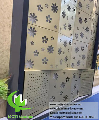 お買い得 アルミニウム クラッド メタルシート 玄関設計 3D 形状 装飾材料 オンライン