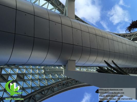 お買い得 外壁装飾用パンチングデザイン付き粉体塗装アルミニウム無垢クラッドパネル 1200x2400mm オンライン