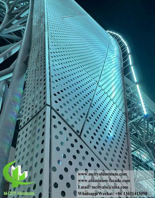 お買い得 CNC パンシング メタルスクリーン アルミパネル PVDF耐久性コーティング オンライン