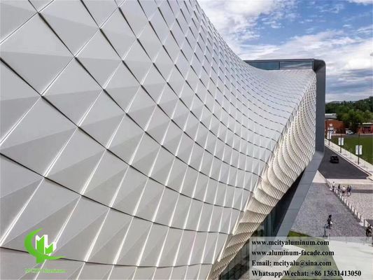 お買い得 金属壁カバー 3D形 アルミシート CNC切断 オーダーメイド 壁パネル オンライン